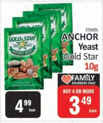 KitKat Cash and Carry ANCHOR Yeast Gold Star 10g offer