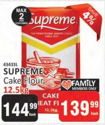 KitKat Cash and Carry Supreme Cake Flour 12.5kg offer