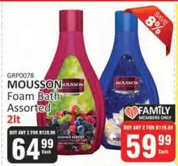 KitKat Cash and Carry MOUSSON Foam Bath Assorted 2lt offer