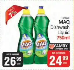 KitKat Cash and Carry Maq Dishwash Liquid 750ml offer