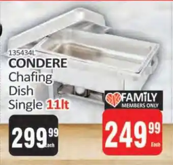 KitKat Cash and Carry CONDERE Chafing Dish Single 11lt offer