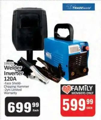 KitKat Cash and Carry TRADEWELD Welder Inverter 120A offer