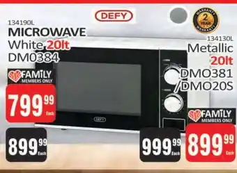 KitKat Cash and Carry DEFY Microwave White 20lt DM0384 offer
