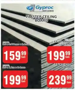 KitKat Cash and Carry Gyproc Plaster Ceiling Board 3.0 x 0.900mm x 6.4mm offer