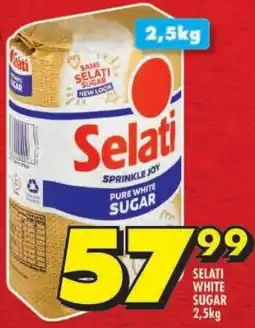Shoprite Selati white sugar offer