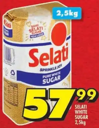 Shoprite Selati white sugar offer