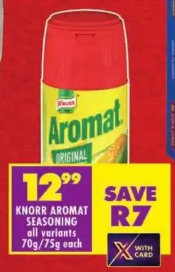Shoprite Knorr aromat seasoning offer