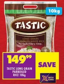 Shoprite Tastic long grain parboiled rice offer