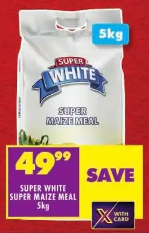 Shoprite Super white super maize meal offer