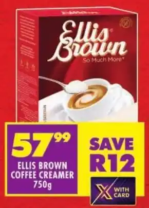 Shoprite Ellis brown coffee creamer offer