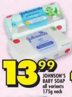 Shoprite Johnson's baby soap offer