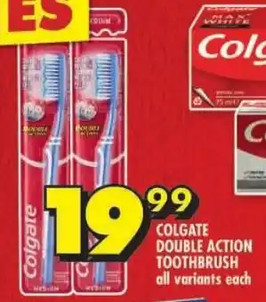 Shoprite Colgate double action toothbrush offer