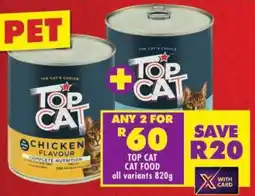 Shoprite Top cat cat food offer