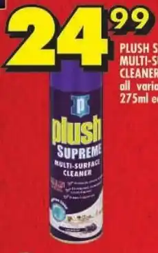Shoprite Plush supreme multi-surface cleaner offer