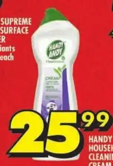 Shoprite Handy andy household cleaning cream offer