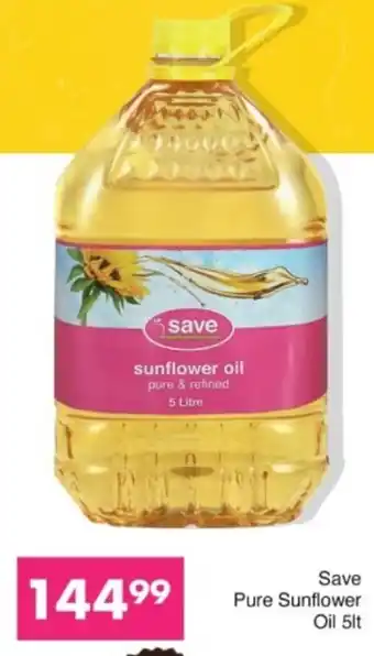 Save Hyper Save Pure Sunflower Oil offer