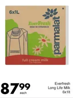 Save Hyper Parmalat Everfresh Long Life Milk offer