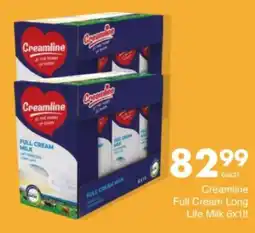 Save Hyper Creamline Full Cream Long Life Milk offer