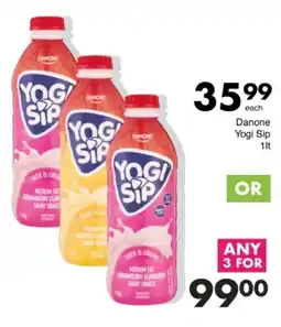Save Hyper Danone Yogi Sip offer