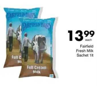 Save Hyper Fairfield Fresh Milk Sachet offer
