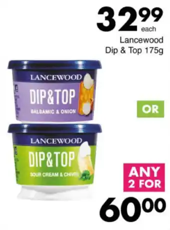 Save Hyper Lancewood Dip & Top offer