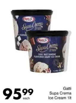 Save Hyper Gatti Supa Crema Ice Cream offer