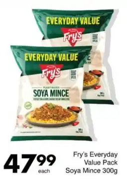 Save Hyper Fry's Everyday Value Pack Soya Mince offer