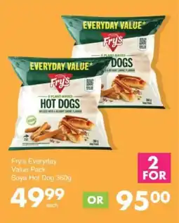 Save Hyper Fry's Everyday Value Pack Soya Hot Dog offer