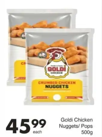 Save Hyper Goldi Chicken Nuggets/ Pops offer