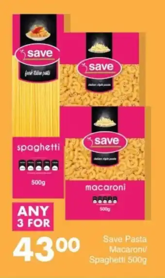 Save Hyper Save Pasta Macaroni/ Spaghetti offer