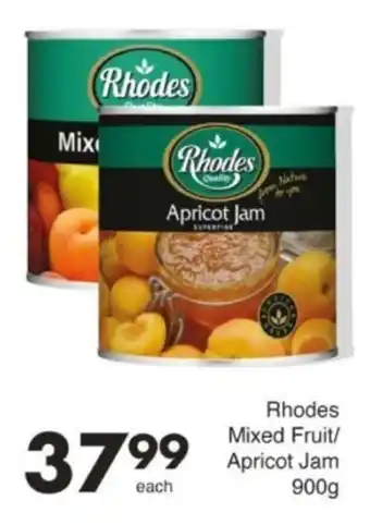 Save Hyper Rhodes Mixed Fruit/ Apricot Jam offer