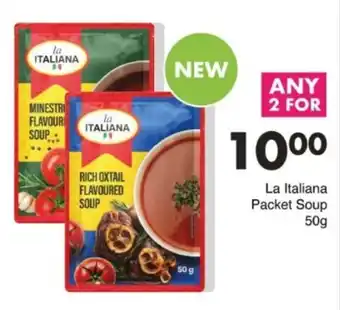 Save Hyper La Italiana Packet Soup offer