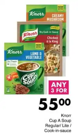 Save Hyper Knorr Cup A Soup Regular/ Lite/ Cook-in-sauce offer