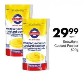 Save Hyper Snowflake Custard Powder offer