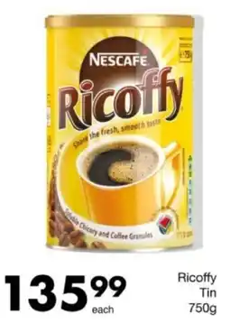 Save Hyper Nescafe Ricoffy Tin offer
