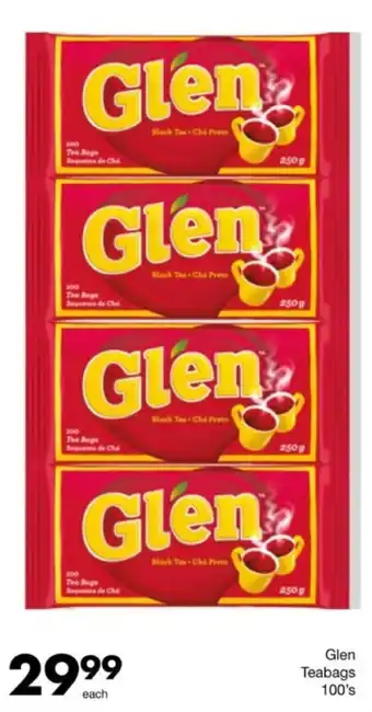 Save Hyper Glen Teabags offer