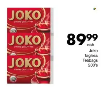 Save Hyper Joko Tagless Teabags offer