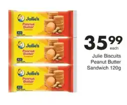 Save Hyper Julie Biscuits Peanut Butter Sandwich offer