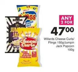 Save Hyper Willards Cheese Curls/ Flings/ Jumpin Jack Popcorn offer