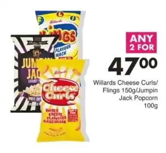 Save Hyper Willards Cheese Curls/ Flings/ Jumpin Jack Popcorn offer
