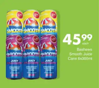 Save Hyper Bashews Smooth Juice Cans offer