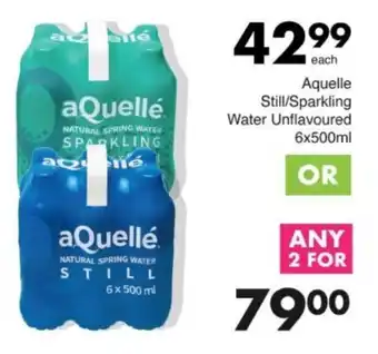 Save Hyper Aquelle Still/ Sparkling Water Unflavoured offer
