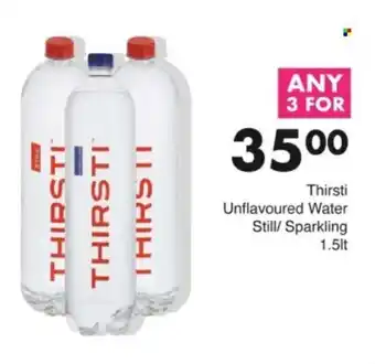 Save Hyper Thirsti Unflavoured Water Still/ Sparkling offer
