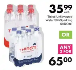 Save Hyper Thirsti Unflavoured Water Still/ Sparkling offer