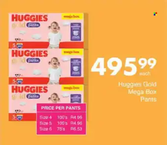 Save Hyper Huggies Gold Mega Box Pants offer
