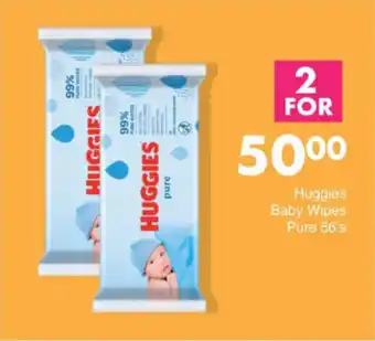 Save Hyper Huggies Baby Wipes Pure offer