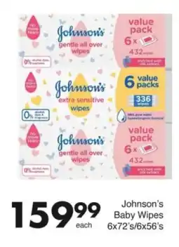 Save Hyper Johnson's Baby Wipes offer