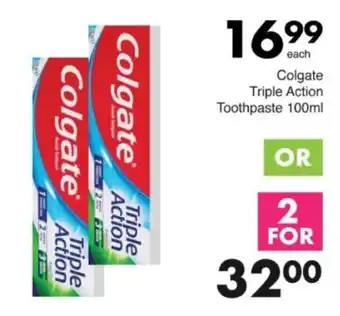 Save Hyper Colgate Triple Action Toothpaste offer