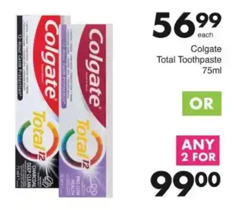 Save Hyper Colgate Total Toothpaste offer