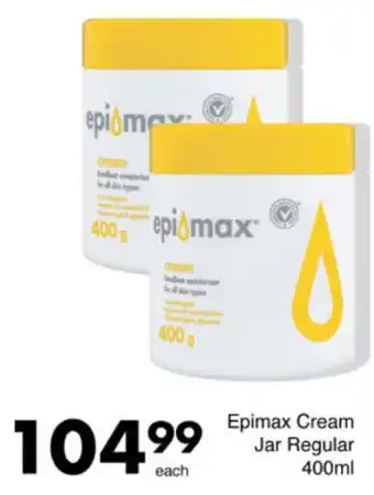 Save Hyper Epimax Cream Jar Regular offer